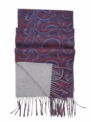 Hemley Herren Wollschal Paisley mehrfarbig Ornamente