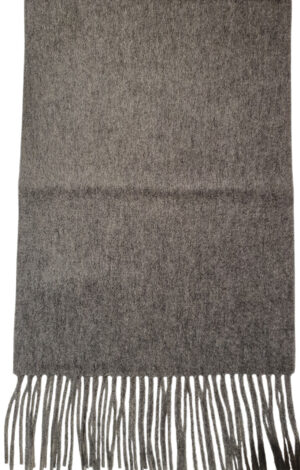 Hemley Herren Wollschal uni grau