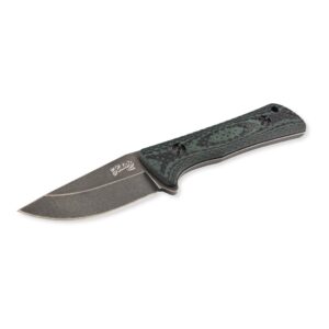 Herbertz Gürtelmesser Feststehendes Messer mit grünen G10 Griff