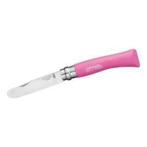 Opinel Kindermesser mit  Buchenholz Griff in No 07 in Pink