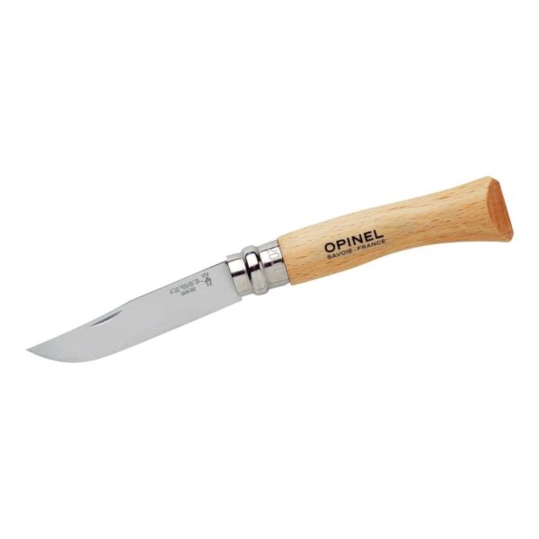 Opinel Taschenmesser mit Buchenholz Griff in Größe No 07