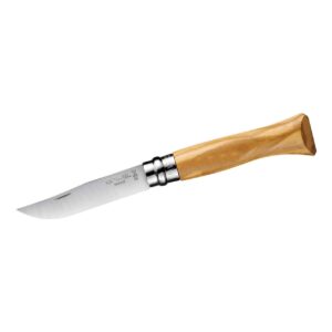 Opinel Taschenmesser mit Oliveholz Griff in No 06