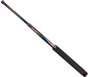 KH-Security Teleskop Schlagstock 21" Rainbow, Moosgummigriff