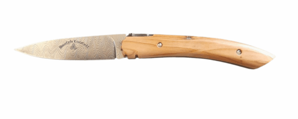 L'Atellier des Couteaux Taschenmesser aus Damast Stahl