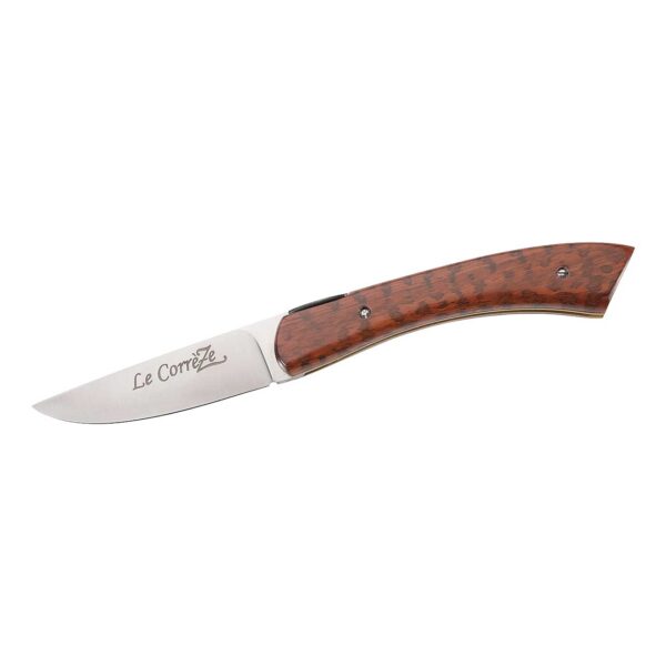 L' ATELIER DES COUTEAUX LE CORREZE Taschenmesser mit Amouretteholz