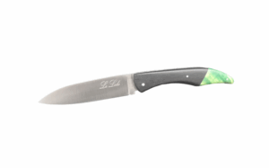 Laguiole Village Le Loki Taschenmesser mit Ebenholz/Pappel Griff