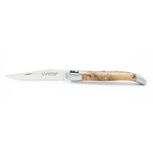 Laguiole Village Taschenmesser mit 11 cm Wacholderholzgriff