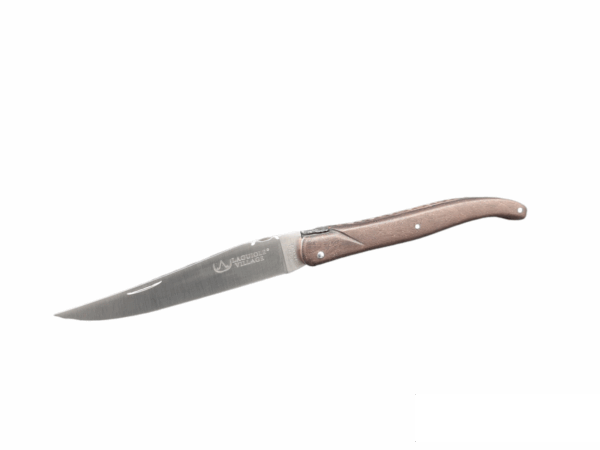 Laguiole Village Taschenmesser mit Carbonfaser/Kupfer Griff in 12cm