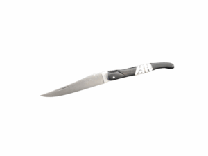 Laguiole Village Taschenmesser mit Koralle/Ebenholz Griff in 12cm