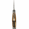 Laguiole Village Taschenmesser mit Wacholder Griff und Korkenzieher – Bild 2