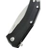 Lionsteel KUR Einhandmesser mit schwarzen G10 - Griff und Hosenclip – Bild 2