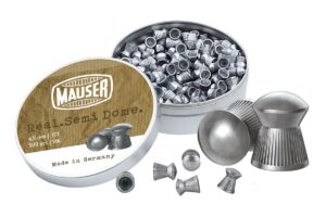 Mauser Semi Dome, Luftgewehrmunition, Diabolos 4,5 mm, 500 Stück