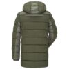 Milestone Herren Steppjacke Kurzmantel Tender grün – Bild 2