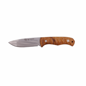 Nieto Feststehendes Messer Coyote mit Scheide und Olivenholzgriff