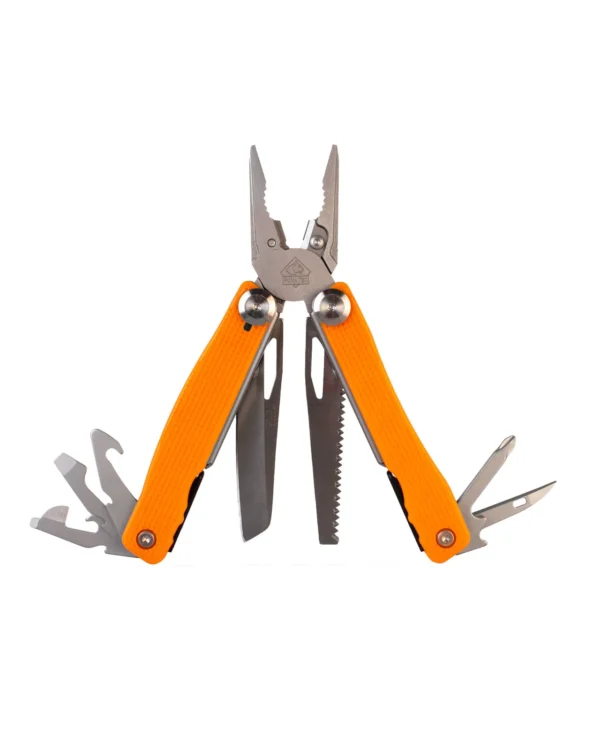 Puma TEC Multitool orange mit Gürteltasche aus Nylon