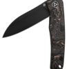 QSP Otter Einhandmesser mit S35VN Stahl und Copper-Foil-CF-Griff – Bild 4