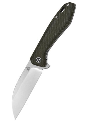 QSP Pelican Einhandmesser mit CPM S35VN Stahl und Micartagriff