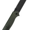 QSP Swordfish Einhandmesser mit Micarta - Griff in Grün – Bild 2