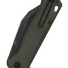 QSP Swordfish Einhandmesser mit Micarta - Griff in Grün – Bild 3