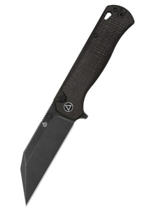 QSP Swordfish Einhandmesser mit Micarta - Griff in Braun