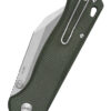 QSP Swordfish mit Micarta - Griff in Grün und Stoewashed - Klinge – Bild 3