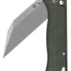 QSP Swordfish mit Micarta - Griff in Grün und Stoewashed - Klinge – Bild 4