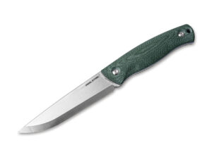 Real Steel Pathfinder Fixed Green feststehendes Messer mit Scheide