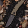 Schnitzel KVAR G10 Braun Taschenmesser mit Hosenclip – Bild 5
