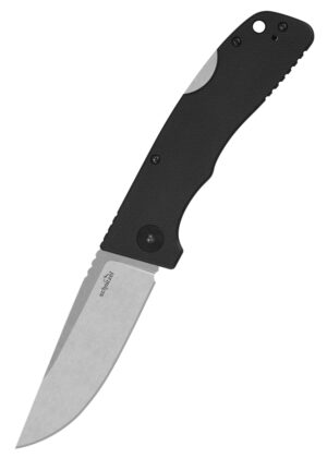 Schnitzel KVAR G10 Schwarz Taschenmesser mit Hosenclip