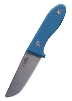 Schnitzel UNU Kinderschnitzmesser mit blauem G10 Griff