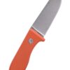 Schnitzel UNU Kinderschnitzmesser mit Orange G10 Griff – Bild 2
