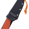 Schnitzel UNU Kinderschnitzmesser mit Orange G10 Griff – Bild 3