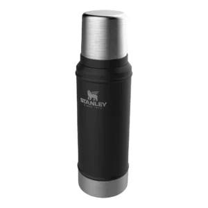 Stanley Classic Bottle 0,75 Liter Isolierflasche in schwarz