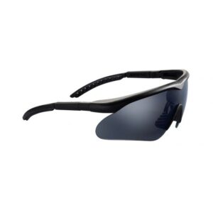 SwissEye Raptor Black Schutzbrille mit Wechselgläsern