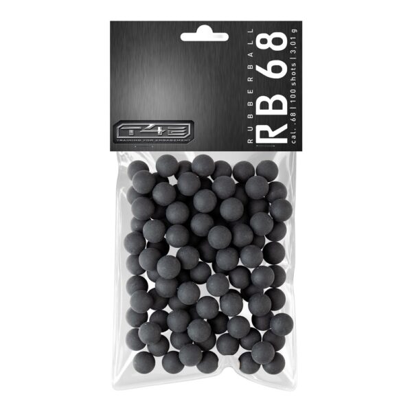T4E RB 50 Gummigeschosse in Kaliber.68 100Stk.
