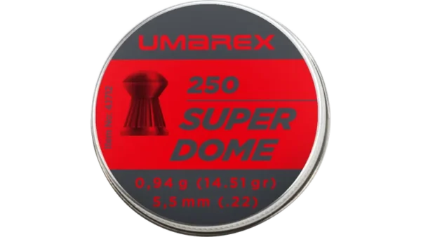 Umarex Super Dome, Luftgewehrmunition, Diabolos 5,5mm, 250 Stück