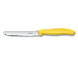 Victorinox Brotzeitmesser / Tomatenmesser in Gelb