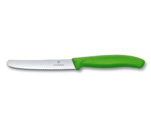 Victorinox Brotzeitmesser / Tomatenmesser in Grün