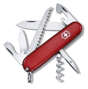 Victorinox Camper Taschenmesser mit 13 Funktionen in Rot