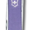 Victorinox Classic SD Alox Electric Lavender Taschenmesser für den Schlüsselbund in lila – Bild 2