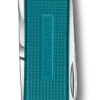 Victorinox Classic SD Alox Wild Jungle Taschenmesser für den Schlüsselbund in blau – Bild 3