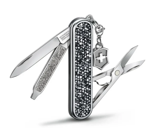 Victorinox Classic SD Brilliant Crystal Taschenmesser mit 5 Funktionen