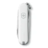 Victorinox Classic SD Falling Snow Taschenmesser für den Schlüsselbund in Weiß – Bild 2