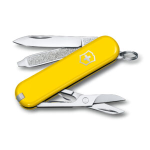 Victorinox Classic SD Sunny Side Taschenmesser für den Schlüsselbund in Gelb