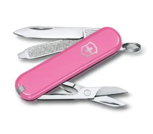 Victorinox Classic SD Taschenmesser mit 7 Funktionen in Pink