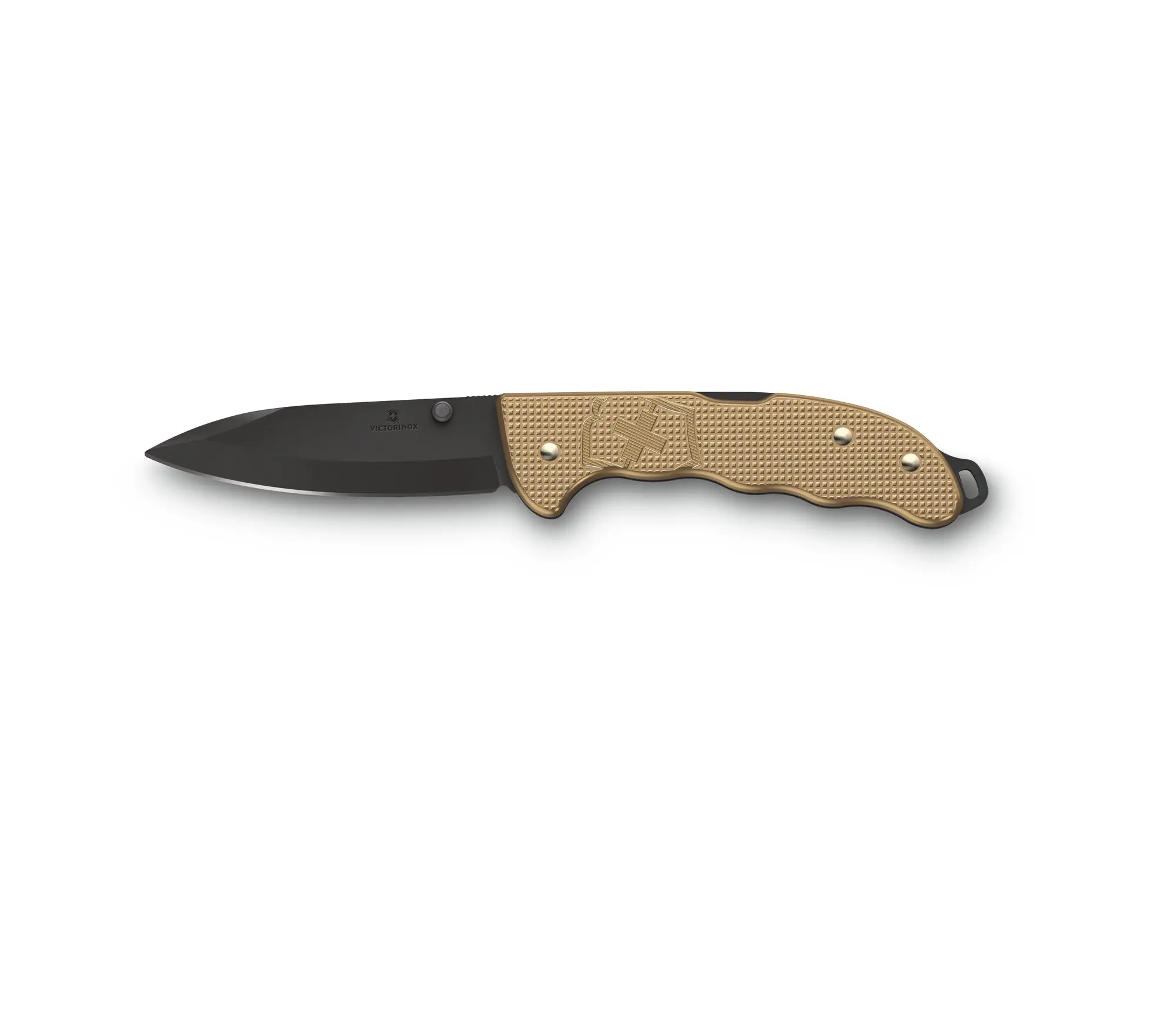 Victorinox Evoke BS Alox Einhandmesser mit Alox Griff in Tan