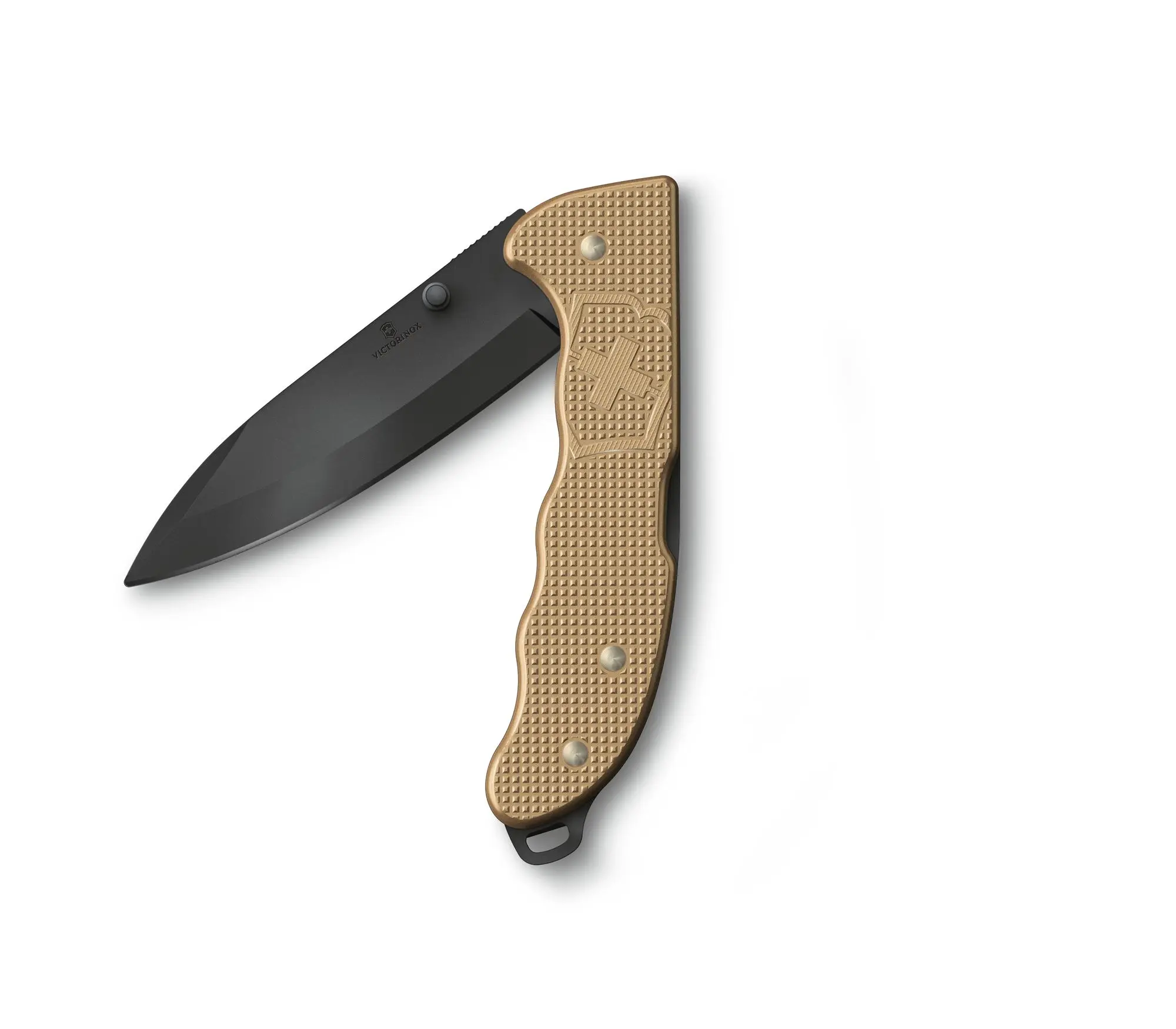 Victorinox Evoke BS Alox Einhandmesser mit Alox Griff in Tan – Bild 3