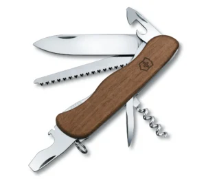 Victorinox Forester Wood Taschenmesser mit 10 Funktionen in Walnussholz
