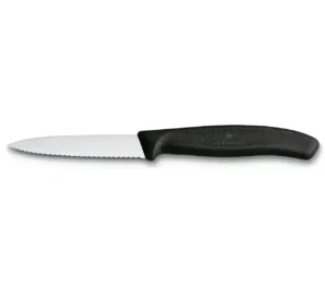 Victorinox Gemüsemesser mit Welle in Schwarz