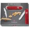 Victorinox Kindermesser mit 9 Funktionen in Rosa transparent – Bild 3